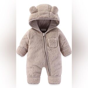 Cozy Tan Kids One Piece